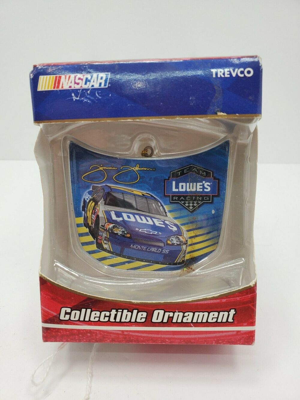 Trevco Nascar Christmas Ornament In Box #48 Jimmie Johnson